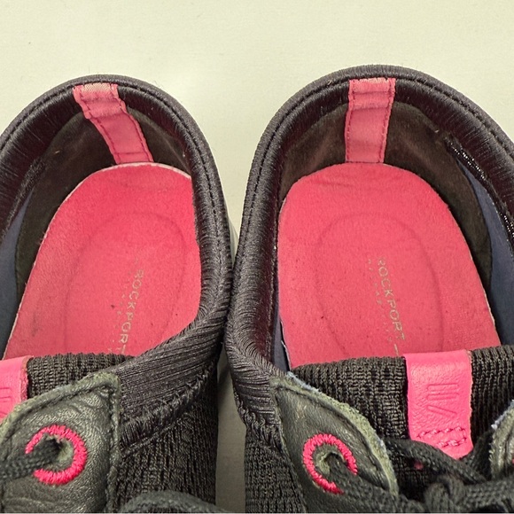 Rockport truFLEX Walking Sneakers Black Pink Sz 9.5 Women’s Comfort Lightweight - Picture 6 of 10